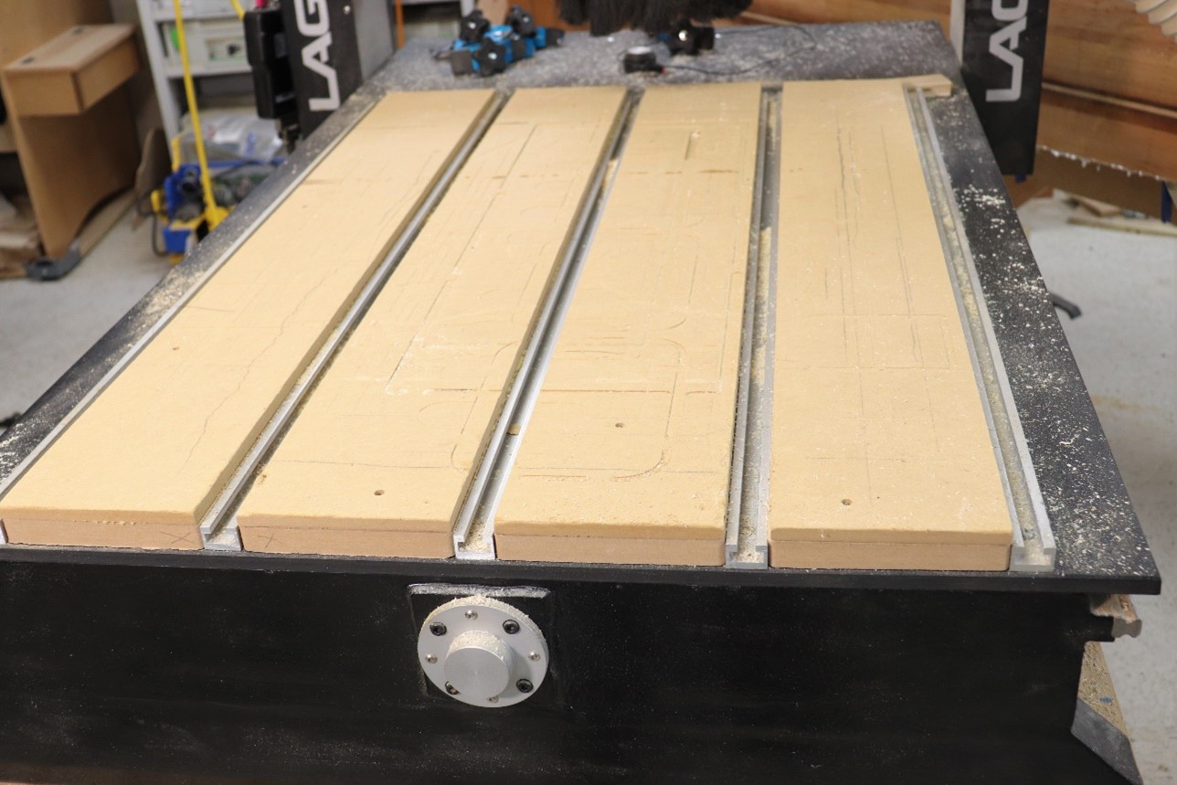 CNC Router Spoil Board Fly Cutting
