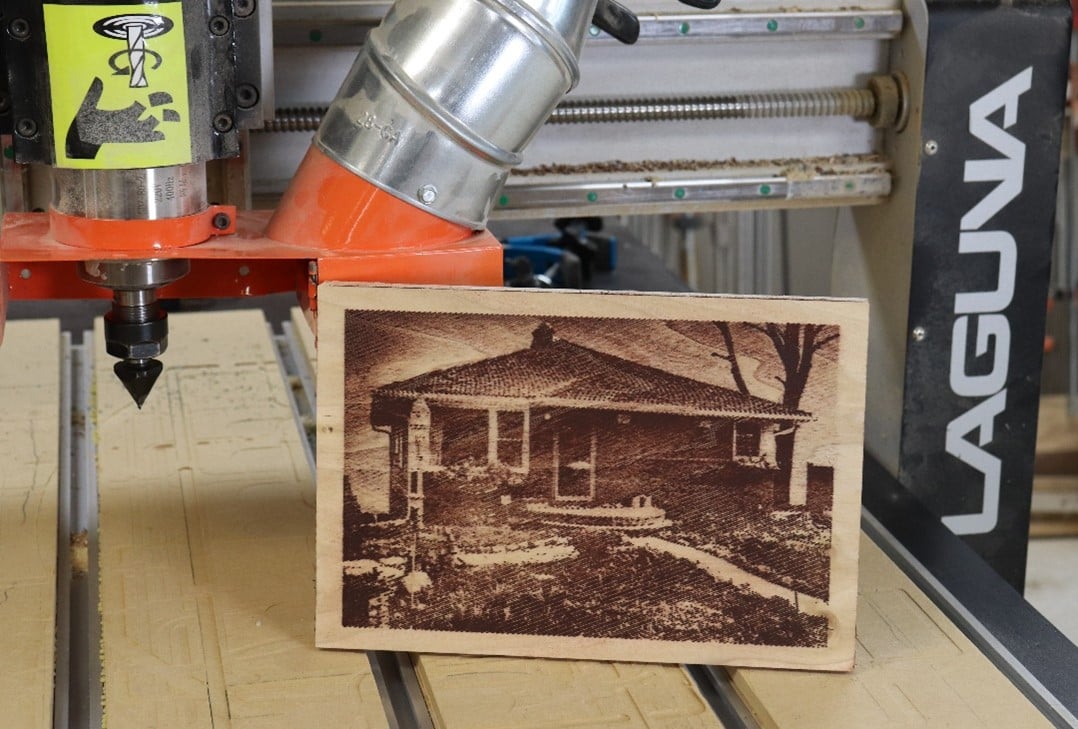 Computerized Wood Engraver