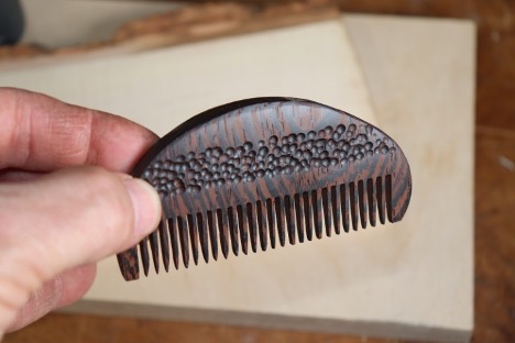 Make a Wooden Beard Comb Main Image